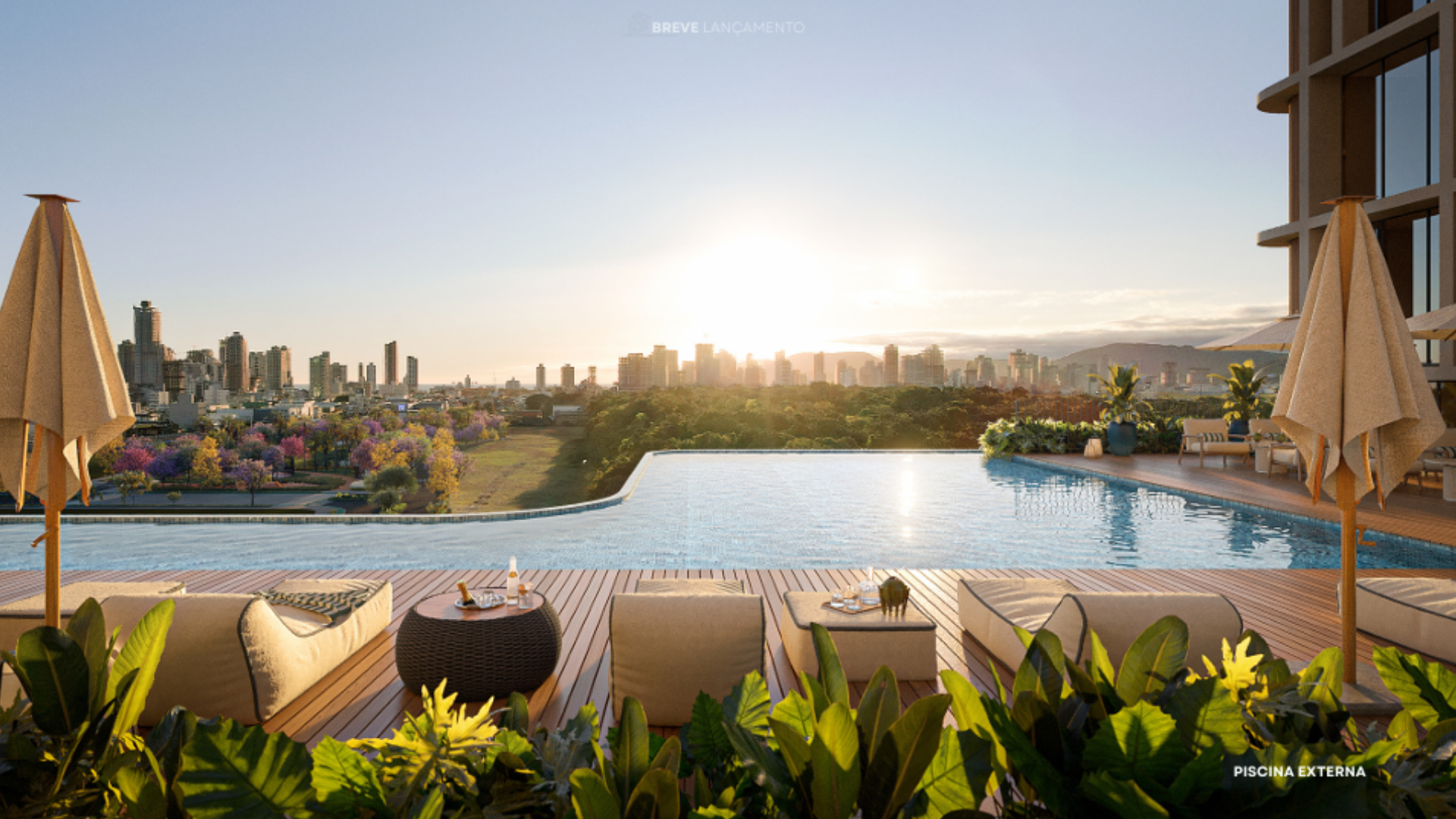 Integração com o verde e espaços de convivência